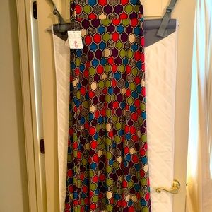 Lularoe quatrefoil print maxi dress NWT!